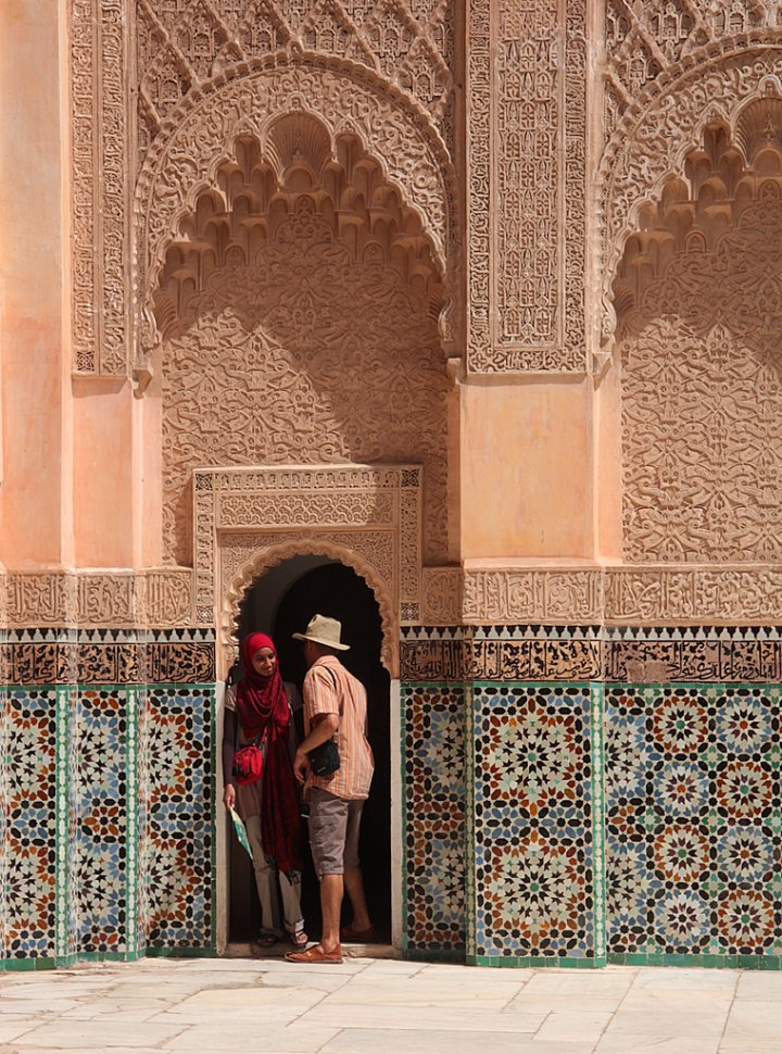 Coppia di turisti marocchini... di Francesca Malavasi