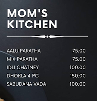 Mom's Kitchen menu 1