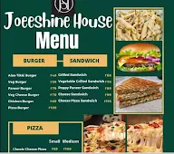 Joeeshine House menu 1