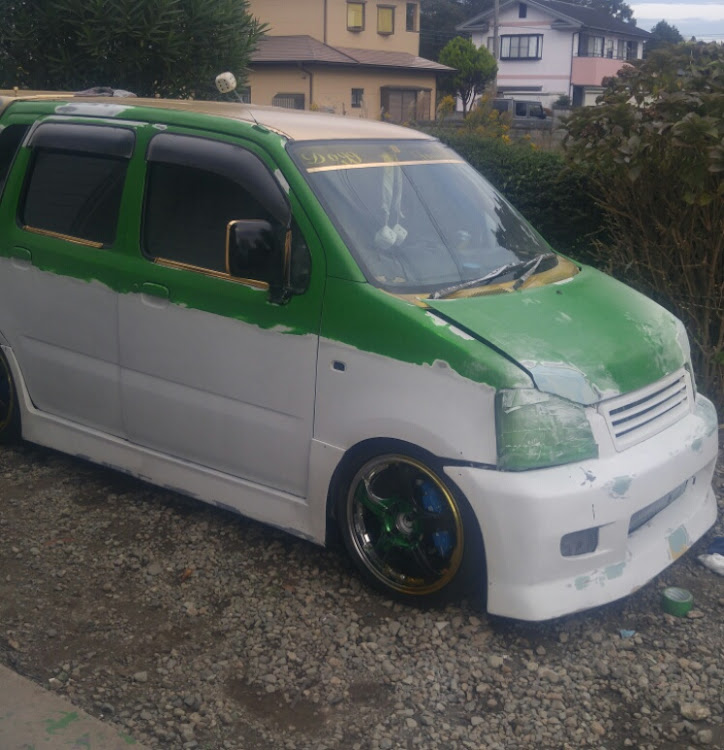 ワゴンRの塗装DIYに関するカスタム事例の投稿画像2枚目