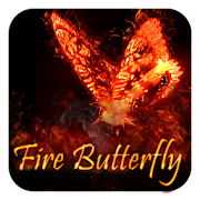 Butterfly and Fire Theme  Icon
