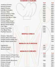 Kolkata Kitchen menu 1