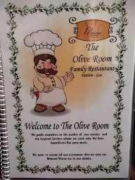 The Olive Room menu 1