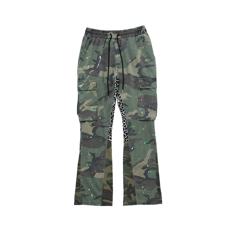 Chaopai high street camouflage overalls