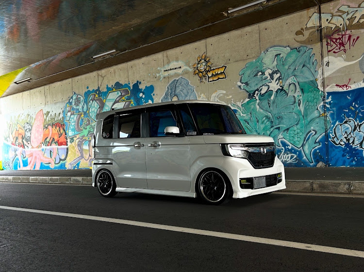 Nボックスカスタムのファニーゴースト・ゴーストフィルム・workwheels・5月もよろしくお願いしますに関するカスタム事例の投稿画像1枚目