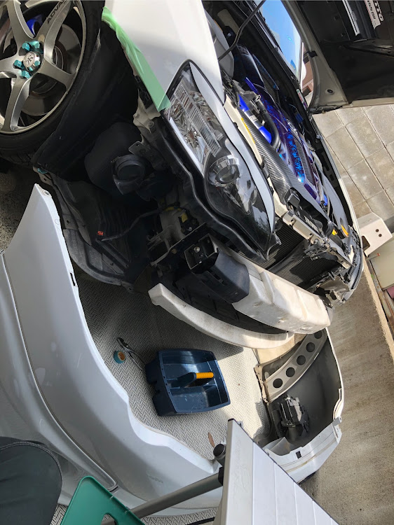 レガシィツーリングワゴンのライト・Blue eye・車検完了・タイベル交換に関するカスタム事例の投稿画像2枚目