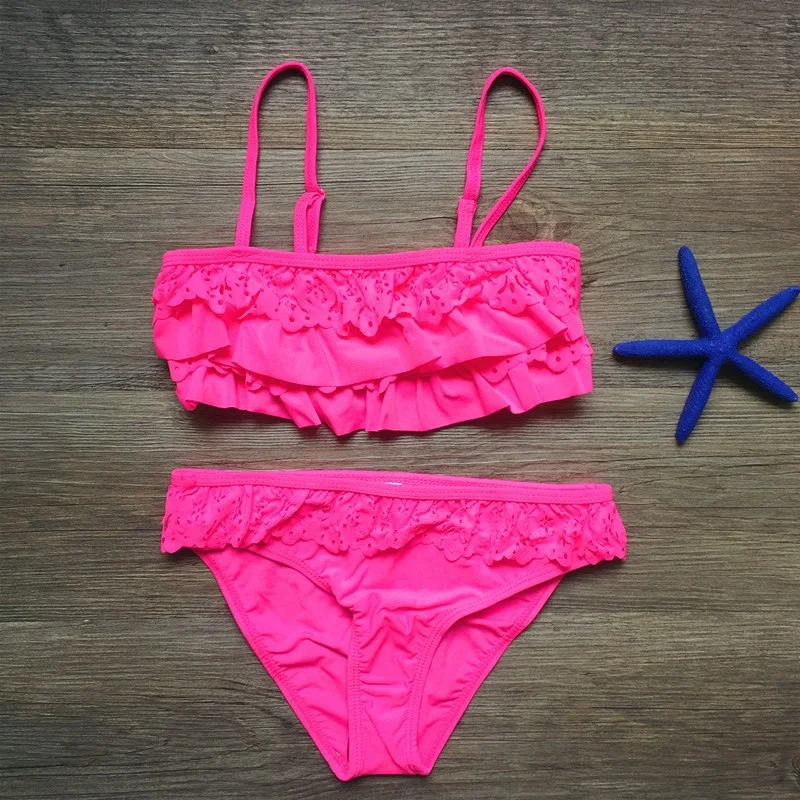 Title 4, Kinder Bikini met Meerdere Laagjes Ruches Meisj...