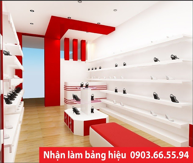 làm bảng hiệu quảng cáo shop giày dép tại đà  73