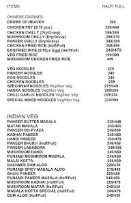 Fan Club By Sushant Singh Rajput menu 1