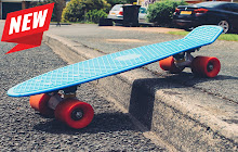 Penny Board New Tab Skateboard Theme small promo image