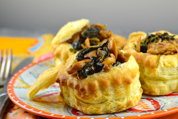 Herbed Seitan Vol-Au-Vents