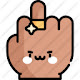 Middle Finger Wallpaper HD Custom New Tab