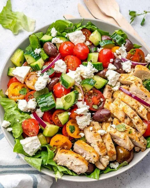 Greek Salad Nonveg