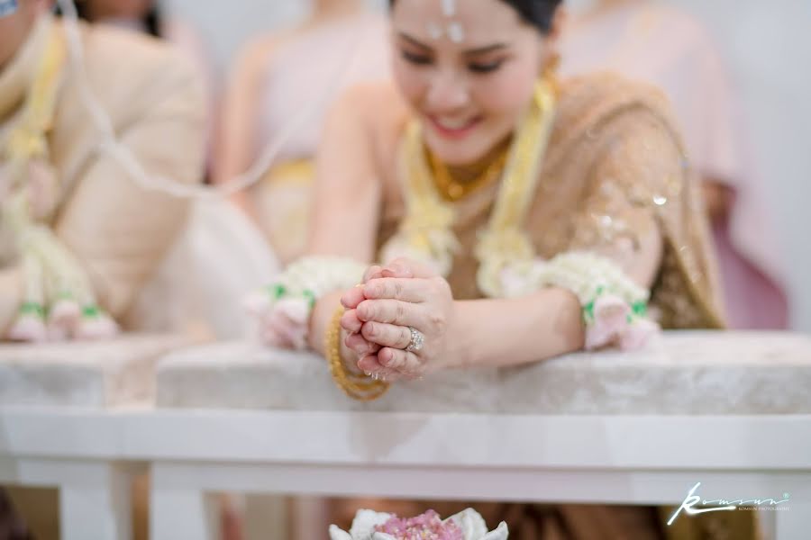 Fotógrafo de bodas Komson Sawhegwiharee (sawak). Foto del 5 de septiembre 2020