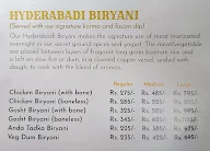 Biryani Batees menu 4