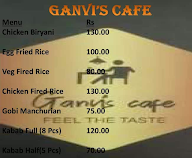 Ganvi's Cafe menu 4