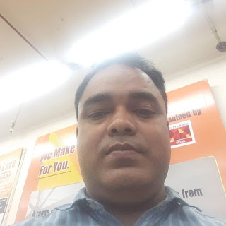 Sanjeet Kumar at More Supermarket, Sohna Road,  photos