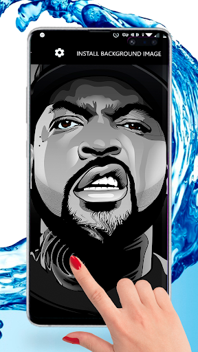 Ice Cube Gangsta Rapper Dope Live Wallpaper