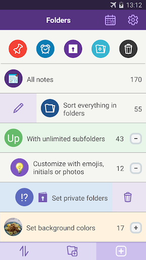 Screenshot Note Manager: Notepad app with