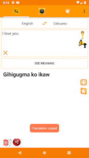 Cebuano to English translator Cebuano Translation 1.0 APK + Mod (Free purchase) for Android