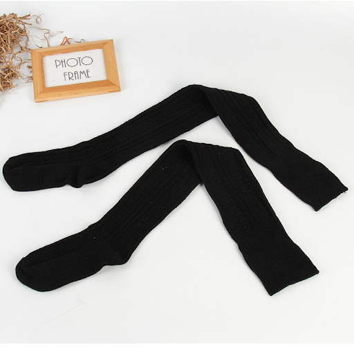 Title 1, Womens Fashionable Knitted Over-the-knee Socks...