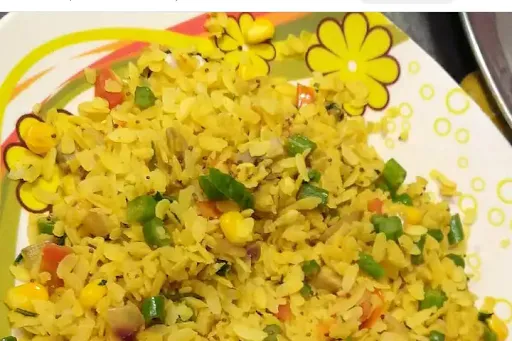 Matar Masala Poha