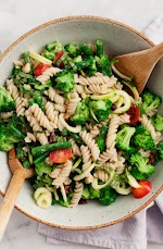Broccoli Tahini Pasta Salad was pinched from <a href="https://www.loveandlemons.com/broccoli-tahini-pasta-salad/" target="_blank">www.loveandlemons.com.</a>