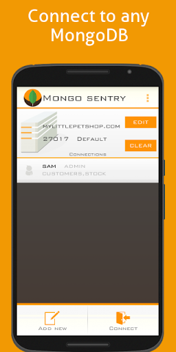 Mongo Sentry : Edit NoSQL DB