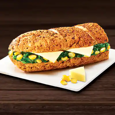 Spinach N Corn Cheese Sandwich