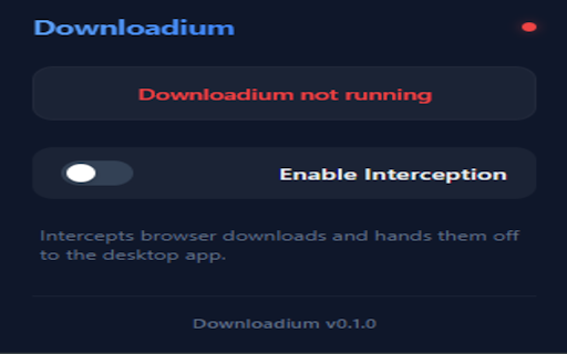 Downloadium Interceptor screenshot 1