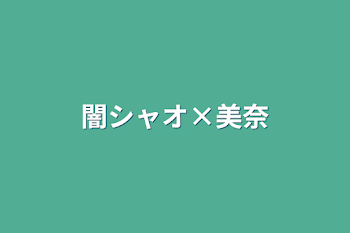 闇シャオ×美奈