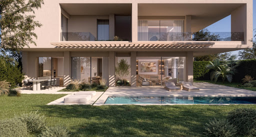 Buy this luxury apartment / penthouse in Glyfada (Greece) - Modern villa with pool and landscaped garden