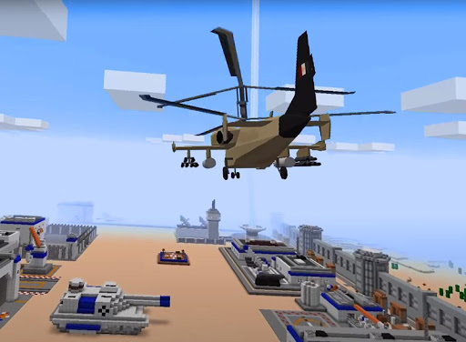 Helicopters Mods Addons for mcpe - v1.0.49