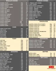 TGB Cafe N Bakery menu 2