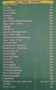 Saibala Grand menu 8