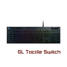 Bàn phím cơ Logitech Gaming G813 (Full Size/GL Tactile) (920-008995)