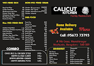 Calicut Kitchenz menu 2