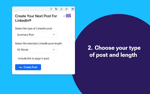 Post Express - Create LinkedIn posts easily