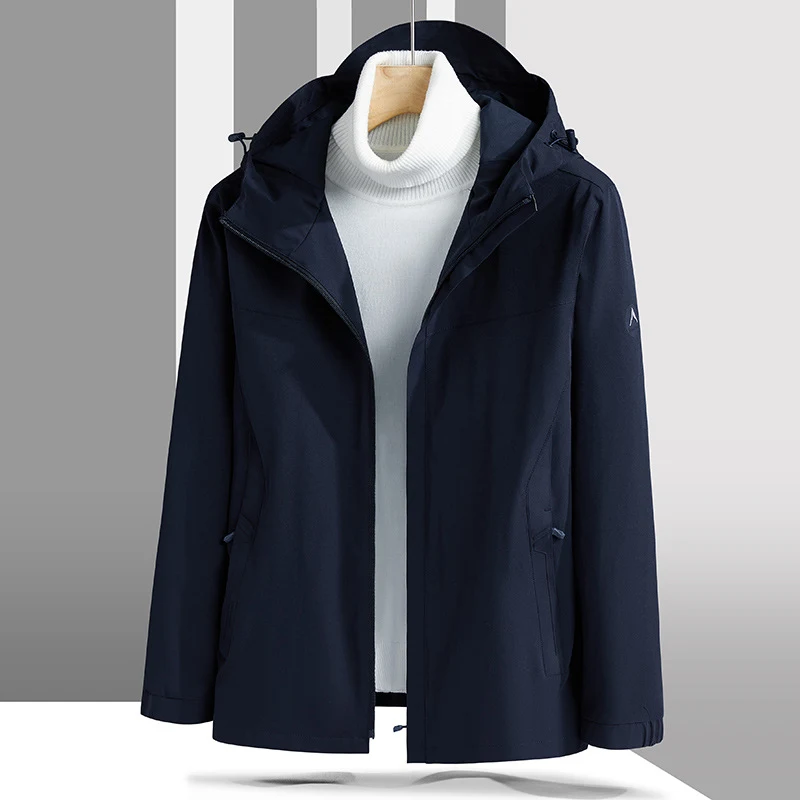 Chaqueta Shell Talla Grande Impermeable Cortavientos Traje de Montaña Abrigo para mujer Protección contra el clima robusta y versátil para aventuras al aire libre.