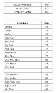 Harshini Enterprises menu 6