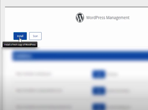 Cpanel WordPress Management