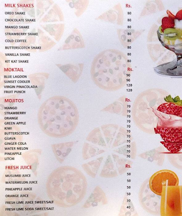 Cafe Pizzaco menu 