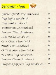 Uzo Sandwiches menu 1
