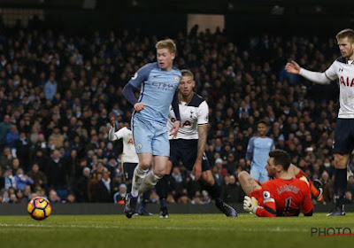 Malgré le break de De Bruyne, City ne s'impose pas contre Tottenham