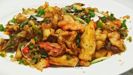 Crispy Corn Pepper Chilli