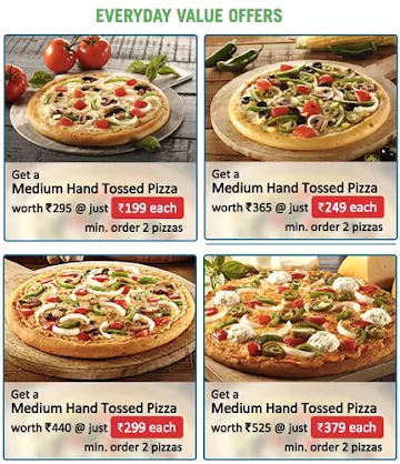 Domino's Pizza menu 