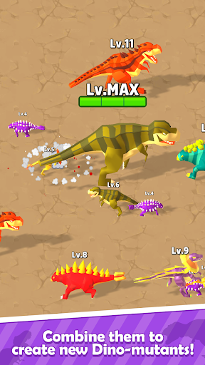 Screenshot Merge Dinosaur Evolution