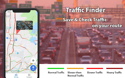 GPS Map Direction Voice Navigation & Traffic Alert 1.0 APK + Mod (Unlimited money) untuk android