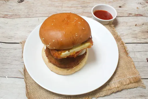 Spicy Paneer Burger