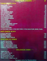 Chaat Cafe menu 5